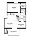 One Bedroom Apartment Mishawaka