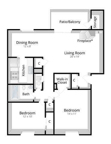 Two Bedroom Apartment Bloomington Indiana Apartment