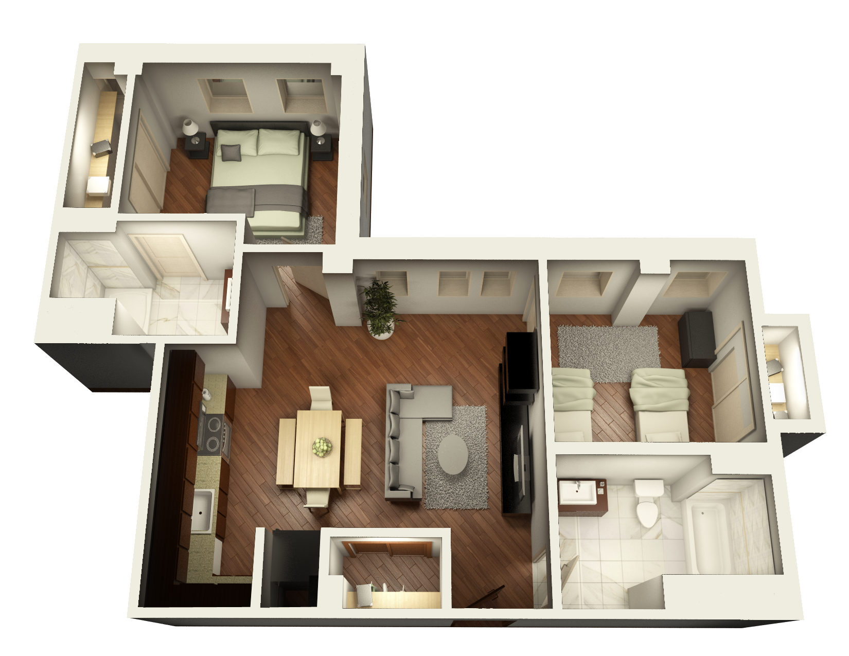 Two Bedroom Floor Plan Uptown Chicago Uptown apartments for rent