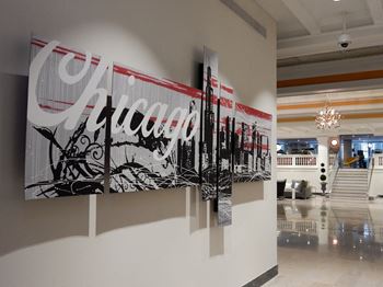 Many lounge and seating areas at Somerset Place Apartments, Illinois