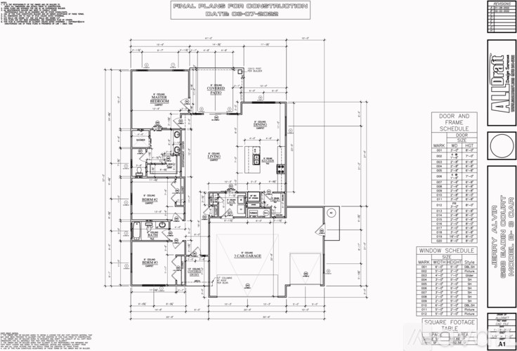 A detailed architectural drawing of a building's floor plan with various rooms and measurements.