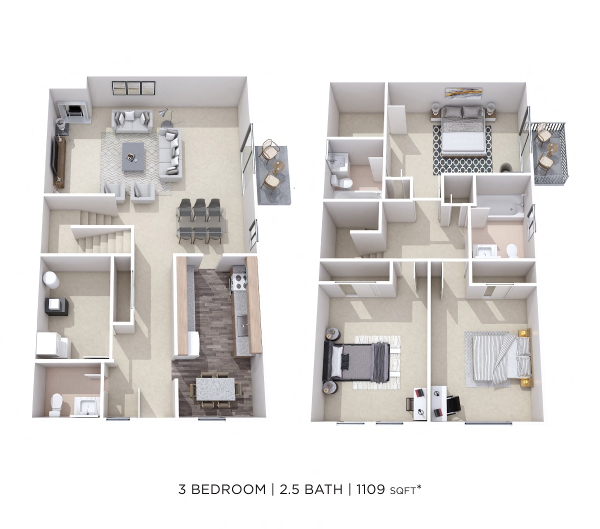 679-A Waupelani Dr Studio-4 Beds Apartment, Townhouse for Rent - Photo Gallery 30