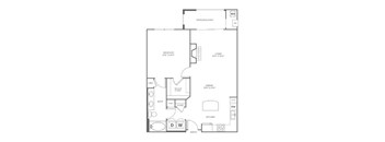1 Bed/1 Bath-A10