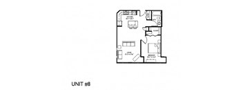 1 Bed 1 Bath H