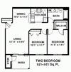 Two Bedroom Ranch small