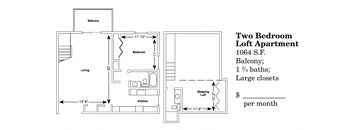 2 Bedroom Loft