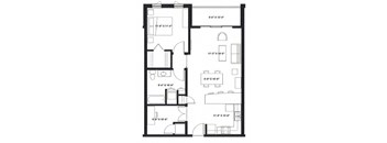 One Bedroom with Den E