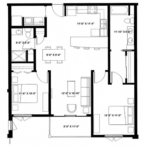 901 Drake Street Studio-2 Beds Apartment for Rent - Photo Gallery 16