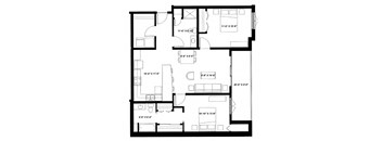 Two Bedroom Two Bath K