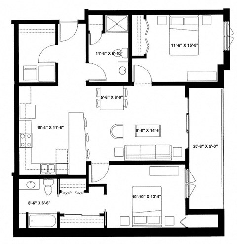 901 Drake Street Studio-2 Beds Apartment for Rent - Photo Gallery 17