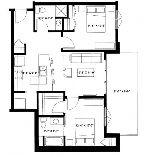 901 Drake Street Studio-2 Beds Apartment for Rent - Photo Gallery 18