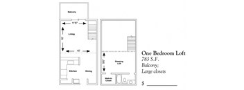 1 Bedroom Loft
