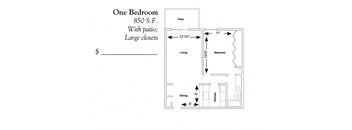1 Bedroom Ranch