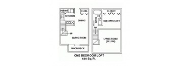 1 Bedroom Loft