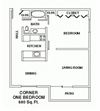 1 Bedroom Ranch