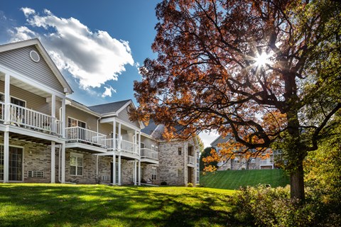 exterior view of the preserve apartments sc