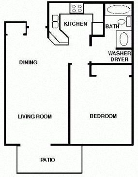 1 Bedroom 1 bath Ranch