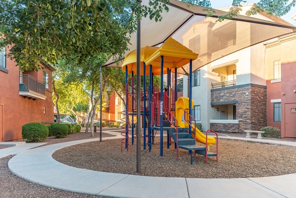 a colorful playground