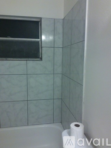 Two rolls of toilet paper on a white bathtub.