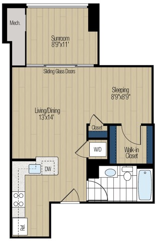 1200 First Street Studio-2 Beds Conventional, Conventional, Conventional, Conventional, Conventional, Conventional for Rent - Photo Gallery 97