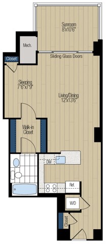 1200 First Street Studio-2 Beds Conventional, Conventional, Conventional, Conventional, Conventional, Conventional for Rent - Photo Gallery 114