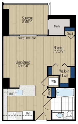 1200 First Street Studio-2 Beds Conventional, Conventional, Conventional, Conventional, Conventional, Conventional for Rent - Photo Gallery 98