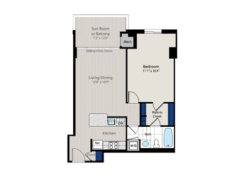 1200 First Street Studio-2 Beds Conventional, Conventional, Conventional, Conventional, Conventional, Conventional for Rent - Photo Gallery 101