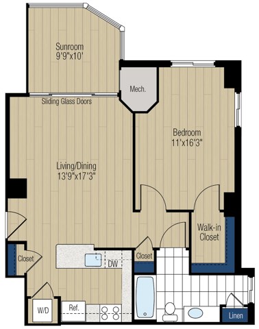 1200 First Street Studio-2 Beds Conventional, Conventional, Conventional, Conventional, Conventional, Conventional for Rent - Photo Gallery 104