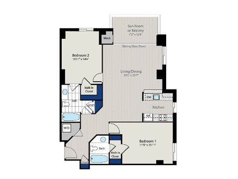 1200 First Street Studio-2 Beds Conventional, Conventional, Conventional, Conventional, Conventional, Conventional for Rent - Photo Gallery 107