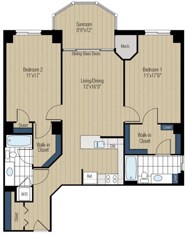 1200 First Street Studio-2 Beds Conventional, Conventional, Conventional, Conventional, Conventional, Conventional for Rent - Photo Gallery 110