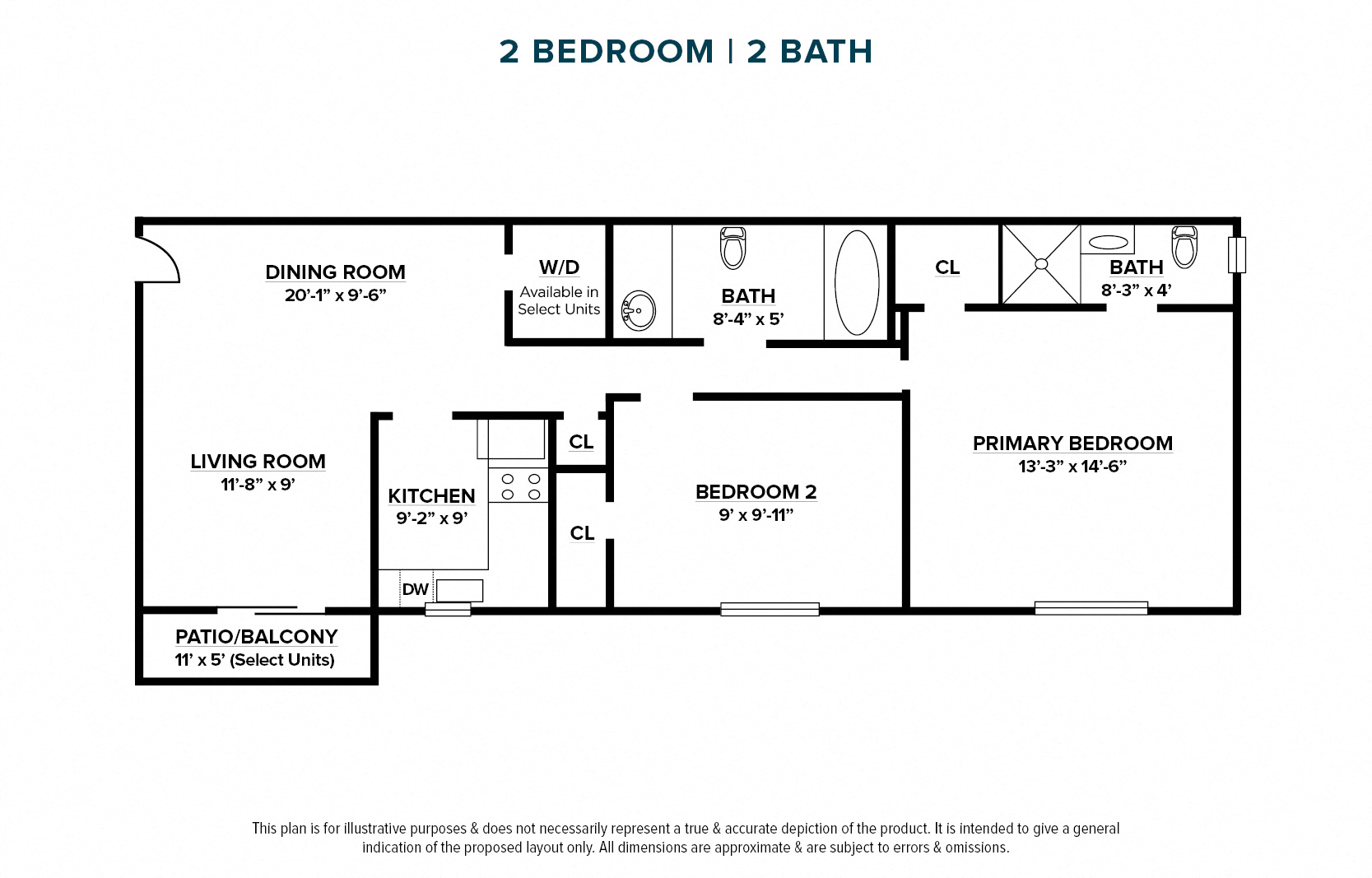2 Bedroom