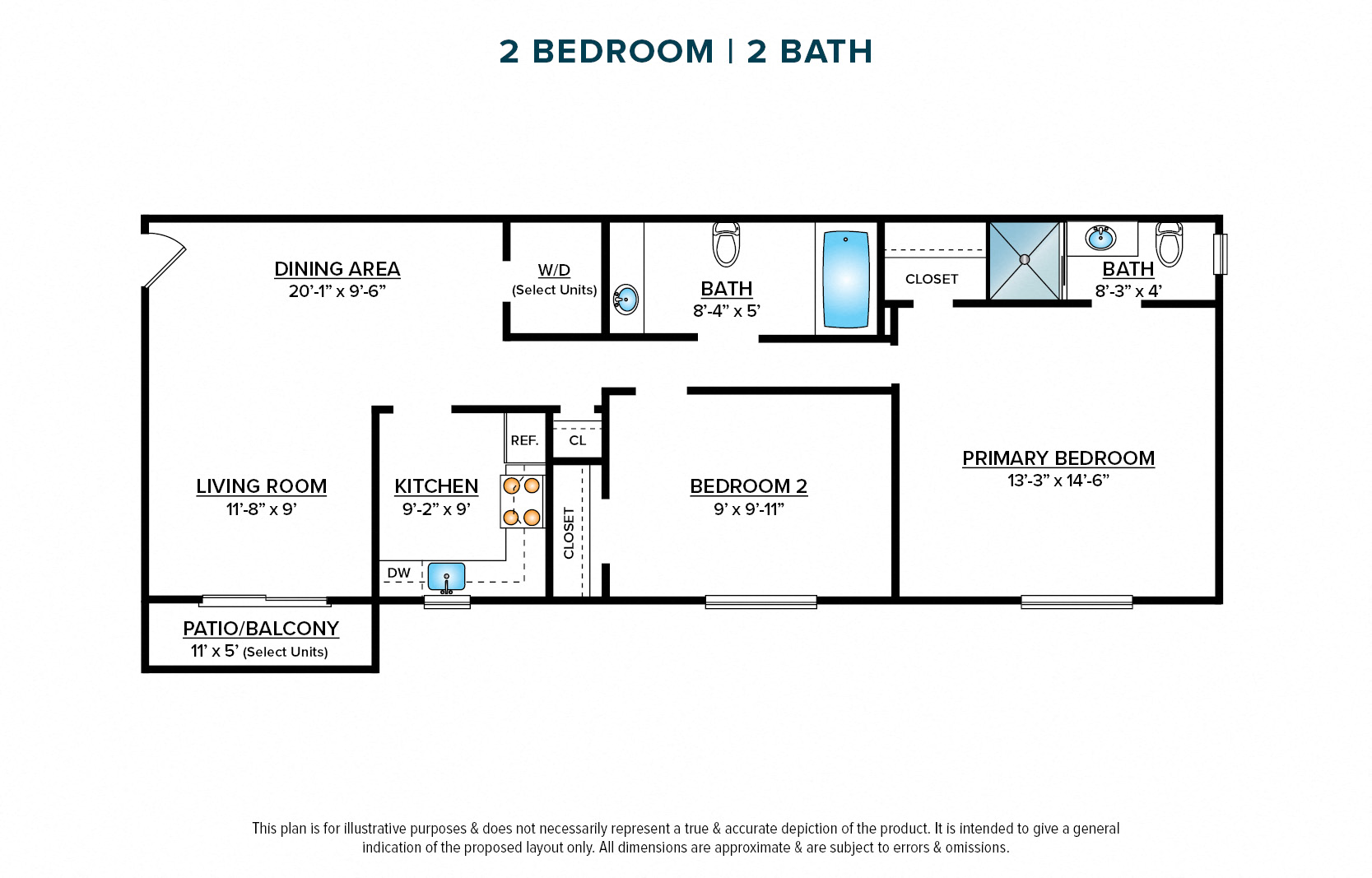 2 Bedroom Apartment