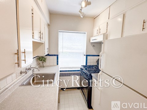 A kitchen with a sink and a window.