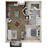 1 Bed/1 Bath - 1B