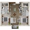 2 Bed/1 Bath - 2A