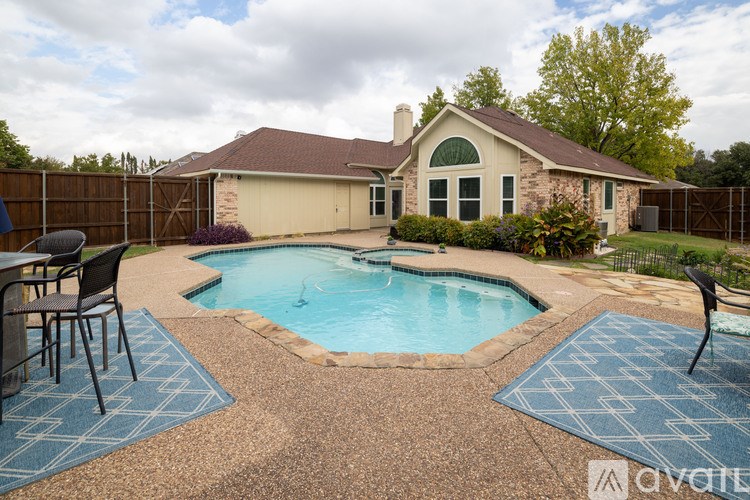 A house with a pool in the backyard.