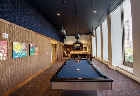 City View billiards room