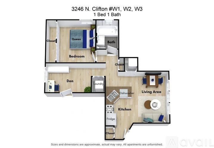 3246 N Clifton Ave 1 Condo for Rent - Photo gallery 1