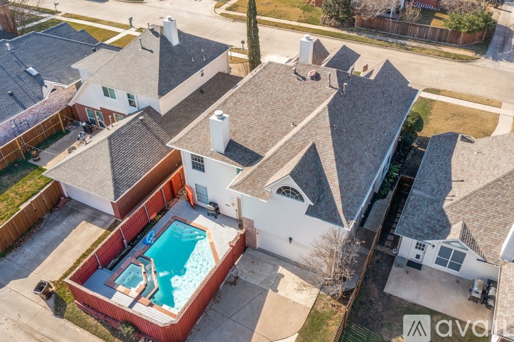 A house with a pool in the backyard.