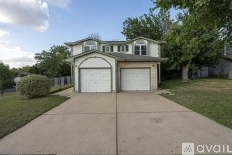 A two-car garage is available for rent.