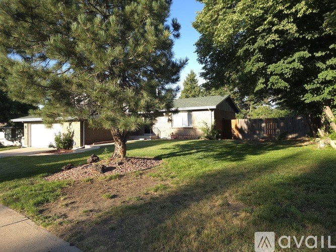 A house with a tree in front of it.