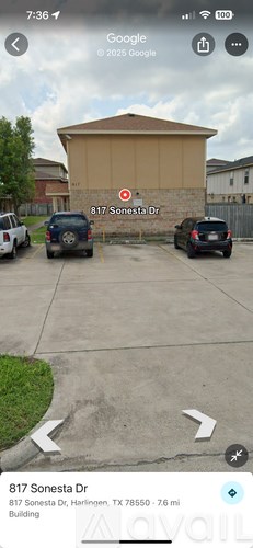 A building with a red circle and number 7 on it is located at 817 Sonesta Dr, Harker Heights, TX 78550.