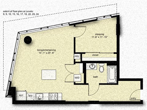 521 Stadium Place S Studio-2 Beds Apartment for Rent - Photo Gallery 36