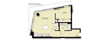 1 Bed 1 Bath Penthouse BP5