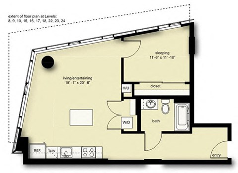 521 Stadium Place S Studio-2 Beds Apartment for Rent - Photo Gallery 43