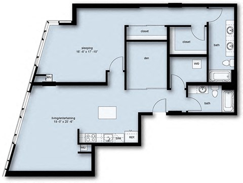 521 Stadium Place S Studio-2 Beds Apartment for Rent - Photo Gallery 46