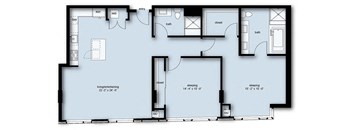 2 Bed 2 Bath Penthouse CP4