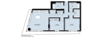 2 Bed 2 Bath Penthouse CP5
