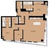 2 Bed 2.5 Bath Den Penthouse CDP3