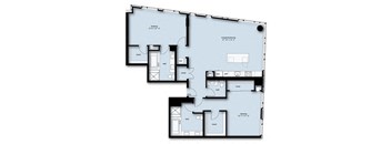2 Bed 2.5 Bath Penthouse CP2